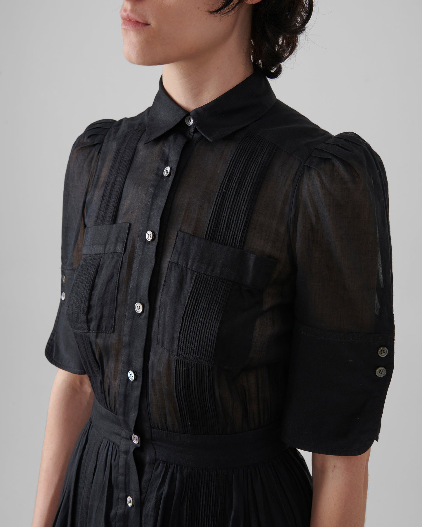 Guayabera Dress