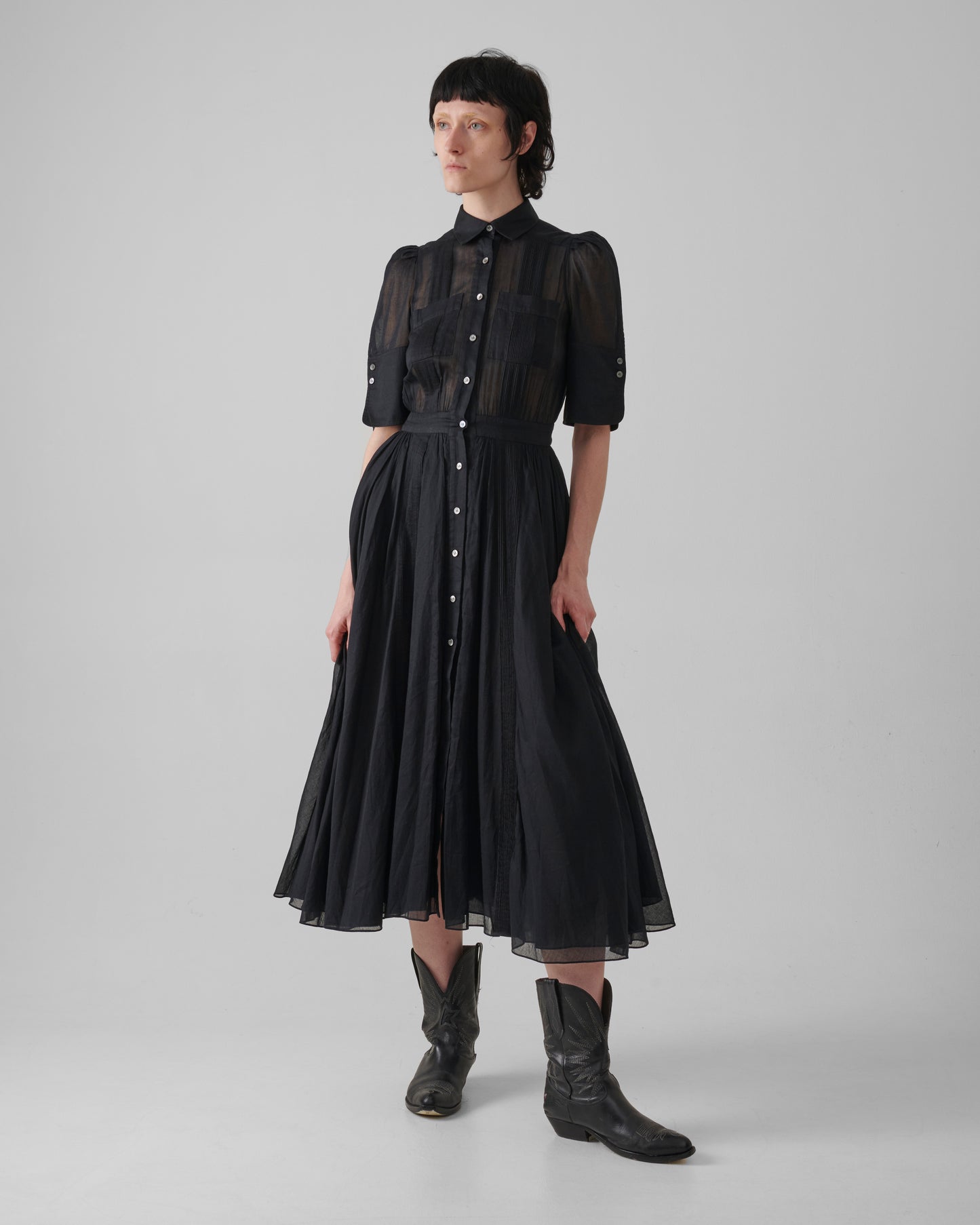 Guayabera Dress