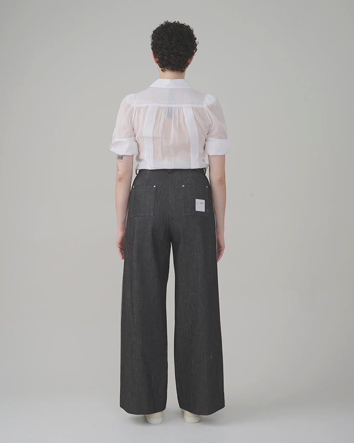 Guayabera Blanca Blouse