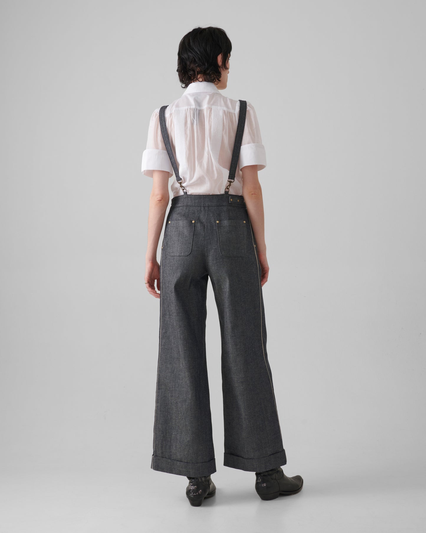Iconico Denim Overalls