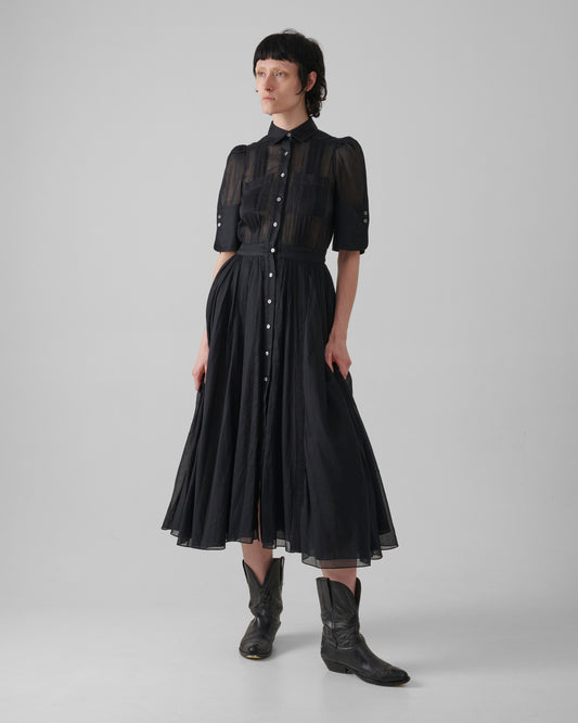 Guayabera Dress