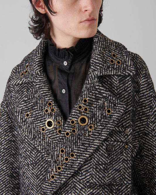 Grommet Coat
